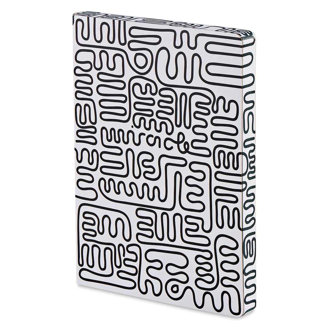 Open in modal - Nuuna Graphic L Notebook - Dot Grid, 6.5" x 8.7", front cover