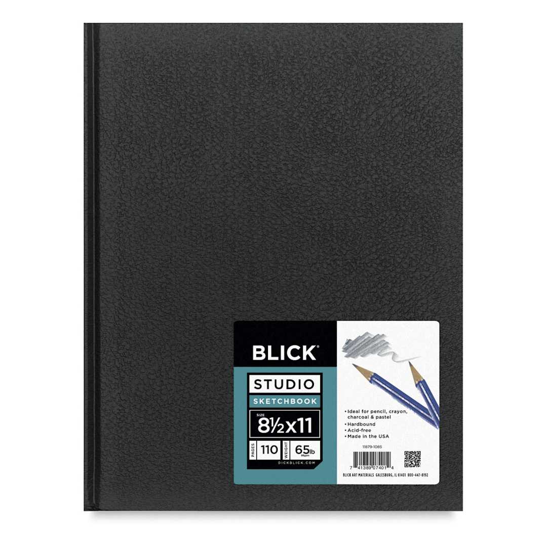 Open in modal - Blick Studio Hardbound Sketchbook - 8-1/2" x 11", cover