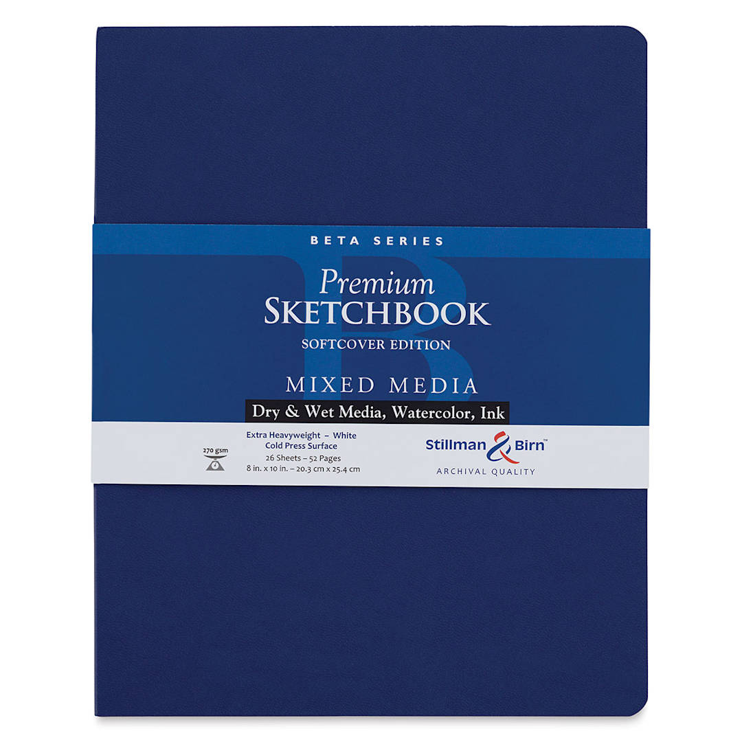 Open in modal - Stillman & Birn Beta Series Sketchbook - 10" x 8", Soft Cover
