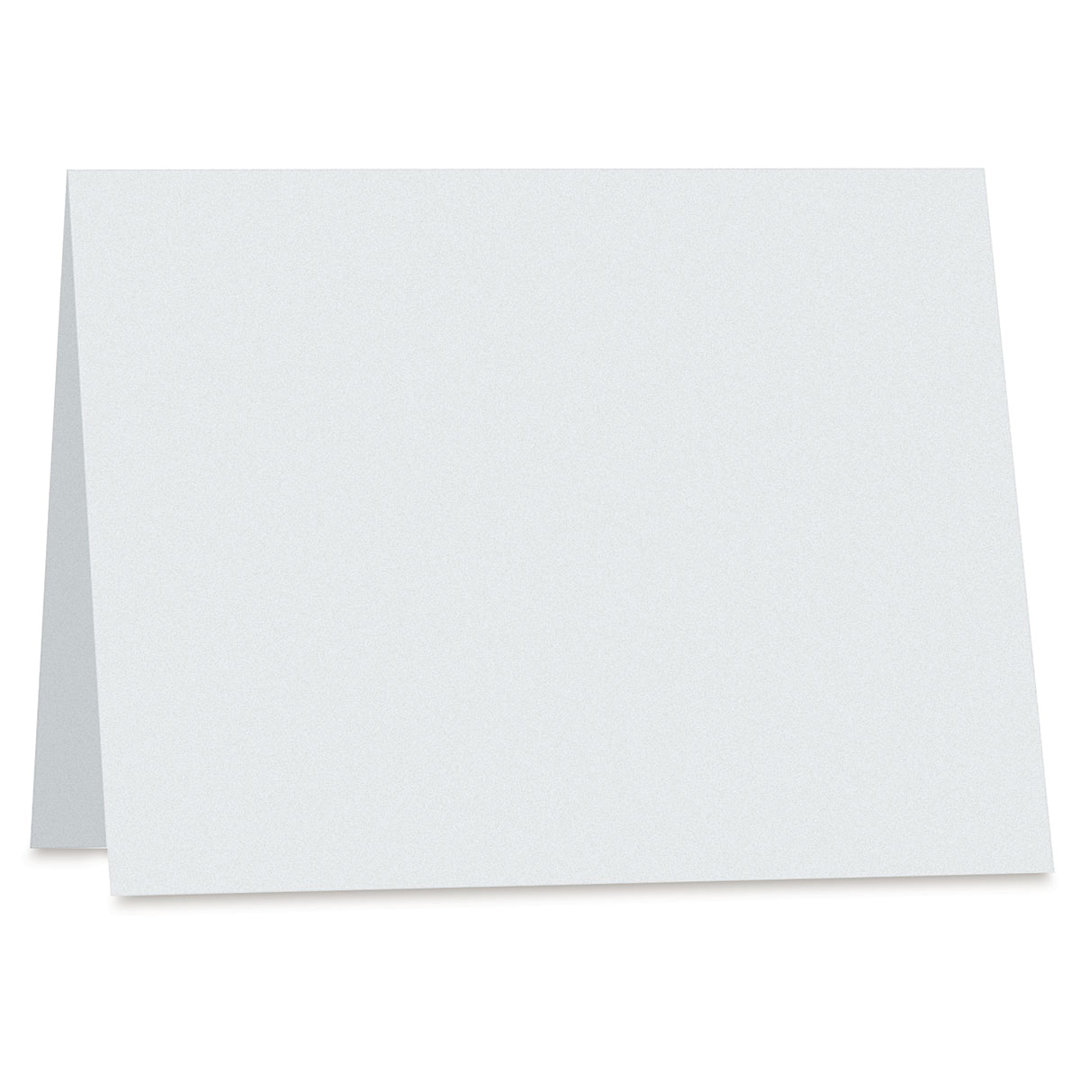 Open in modal - Arturo Folded Card - 5" x 6-1/2", White, Small Reply, Package of 100