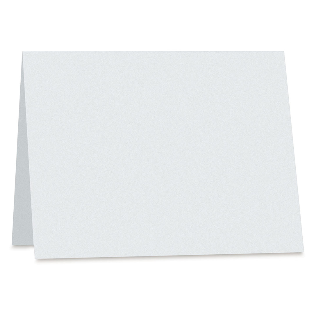 Open in modal - Arturo Folded Card - 5" x 6-1/2", Soft White, Small Reply, Package of 100