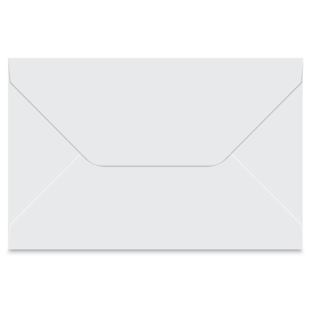 Open in modal - Arturo Envelope - 3-1/2" x 5-1/2", Soft White, Small Reply, Package of 100