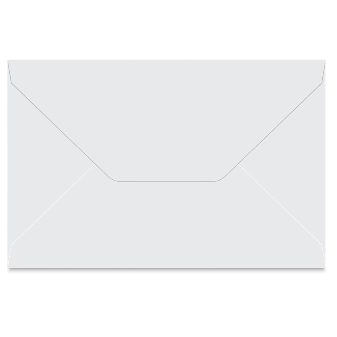 Open in modal - Arturo Envelope - 4.72" x 7.09, Soft White, Medium Greeting, Package of 100