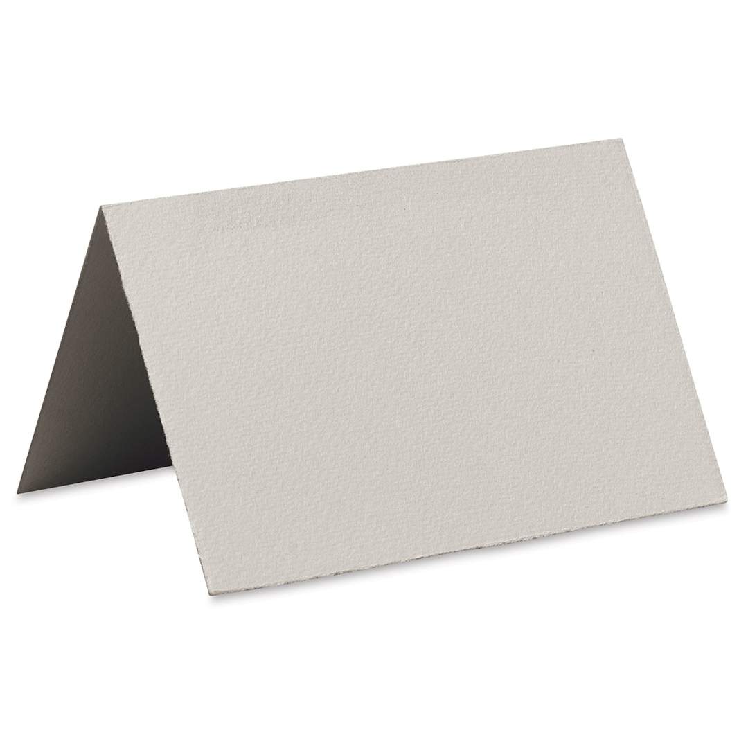Open in modal - Arturo Folded Card - 7-3/4" x 11-3/4", Gray, Large Invitation, Package of 100