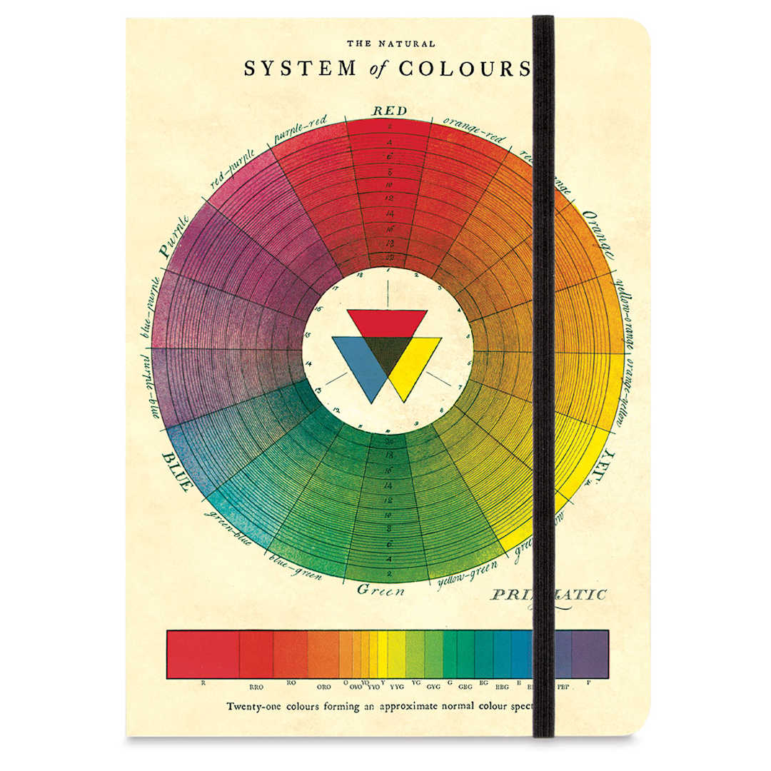 Open in modal - Cavallini Color Wheel Large Notebook