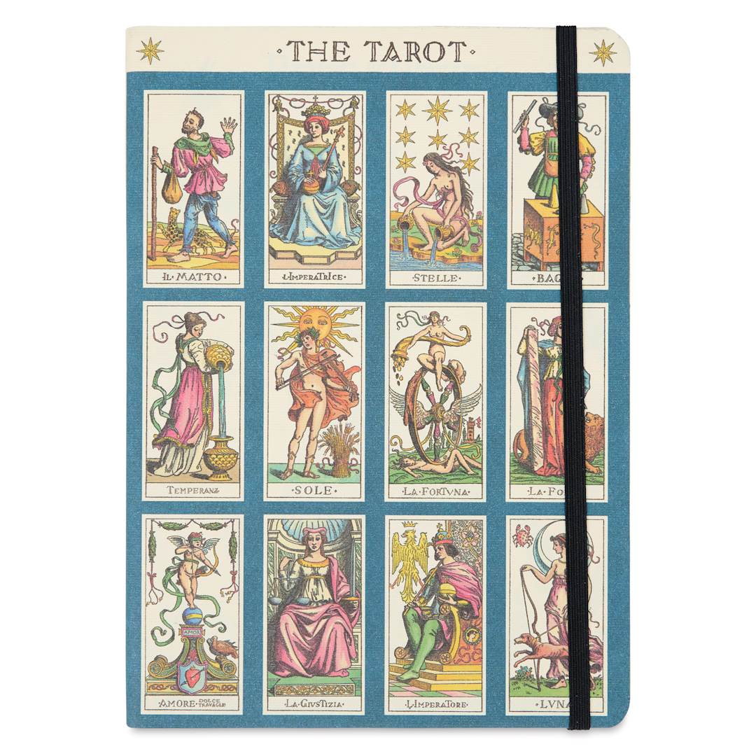 Open in modal - Cavallini Vintage Tarot Large Notebook front cover