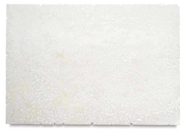 Open in modal - Black Ink Japanese Ogura Lace Papers - Top view of Natural sheet