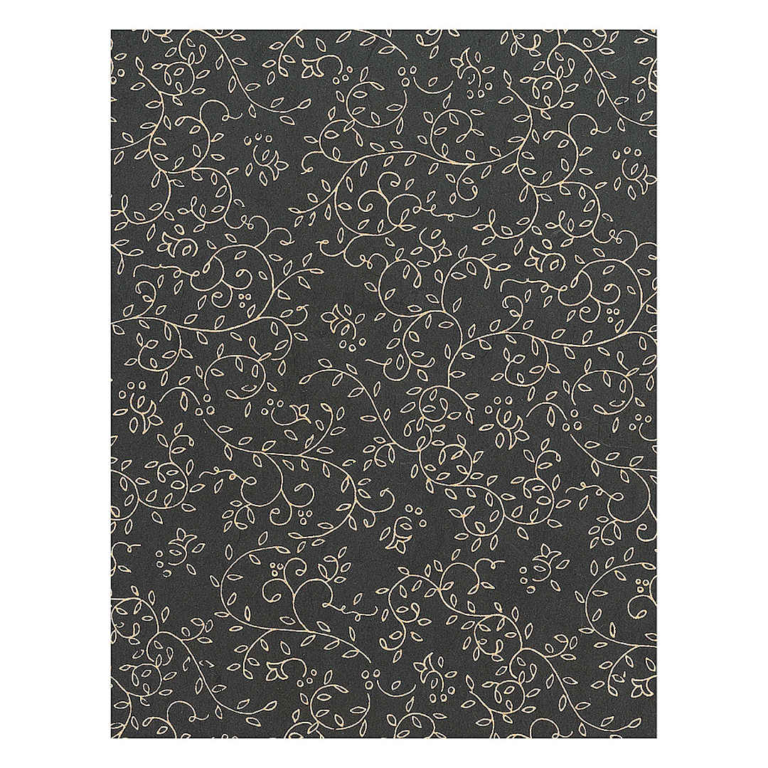 Open in modal - Black Ink Screenprinted Napa