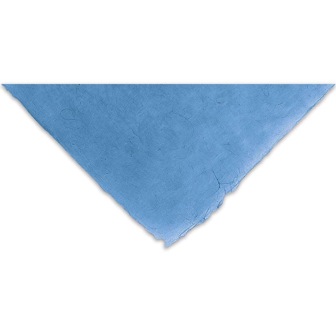 Open in modal - Lamali Lokta Paper - 20" x 30", Cerulean Blue