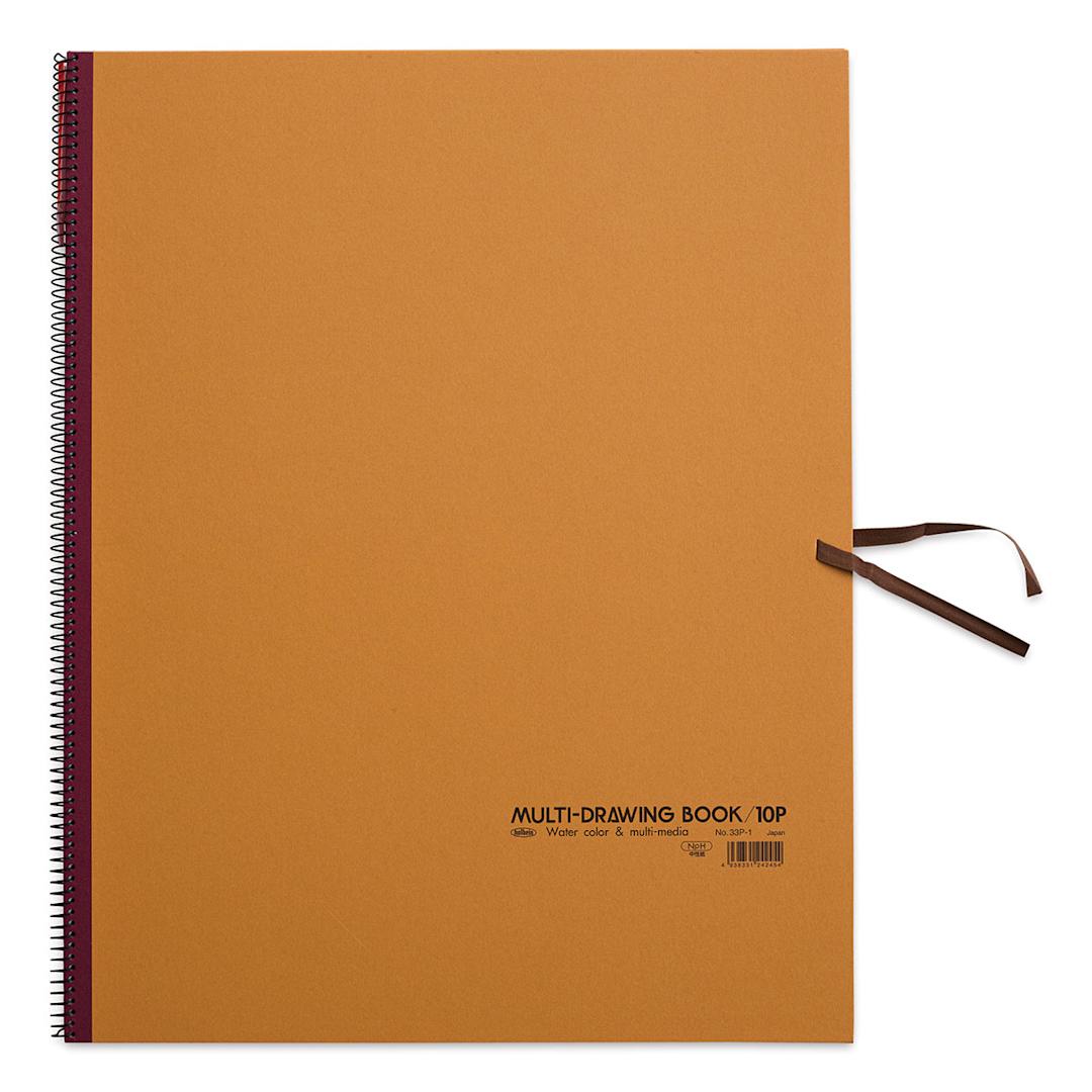 Open in modal - Holbein Multimedia Book - 21-1/2" x 15", Brown