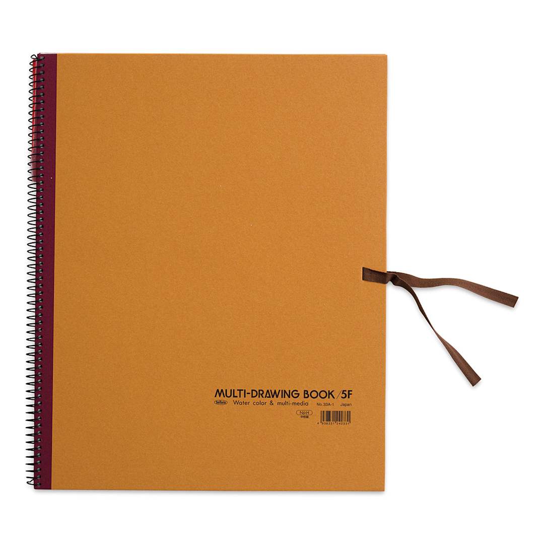 Open in modal - Holbein Multimedia Book - 14" x 11", Brown