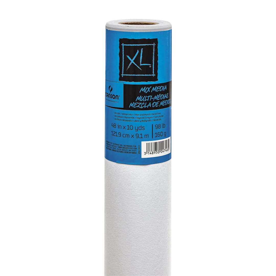 Open in modal - Canson XL Mix Media Roll - 48" x 10 yds