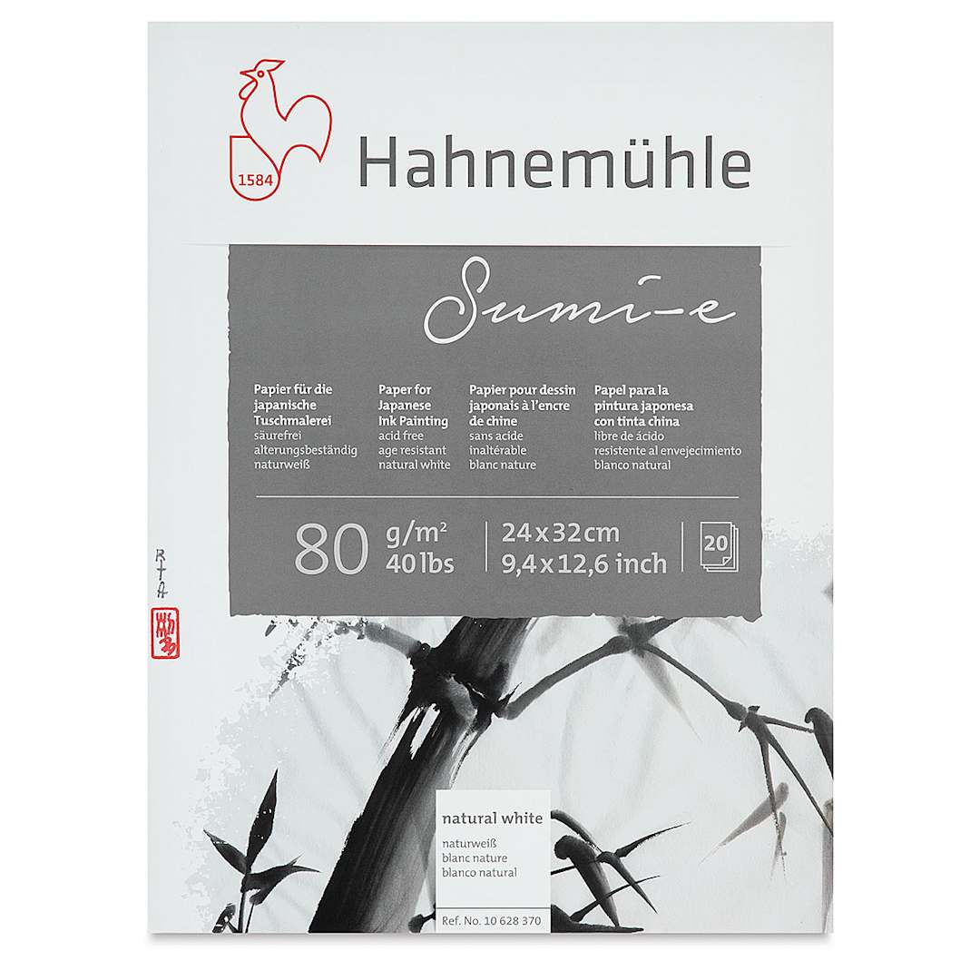 Open in modal - Hahnemühle Sumi-e Paper Pads - Front cover of Pad
