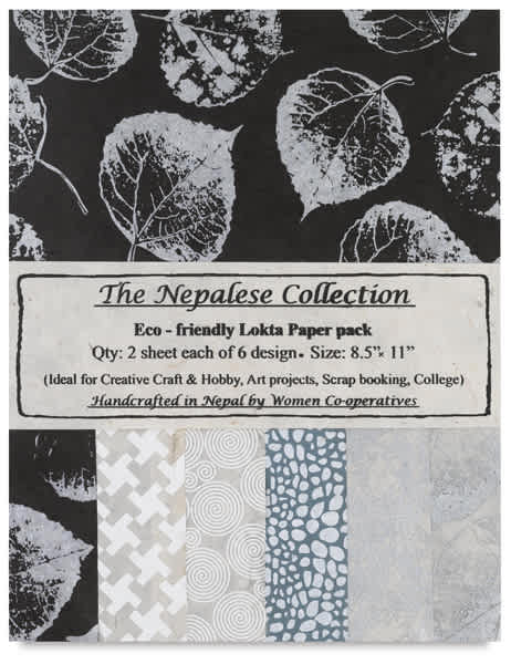 Open in modal - Lokta Papers - Cream, 12 Sheets