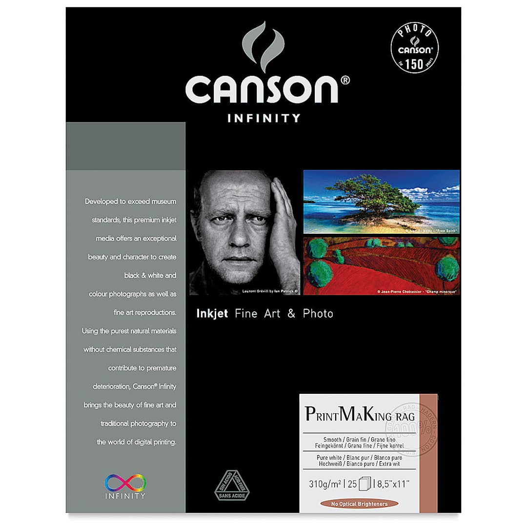 Canson infinity FINE ART PAPER 3種類 PrintMaKing Rag | Canson