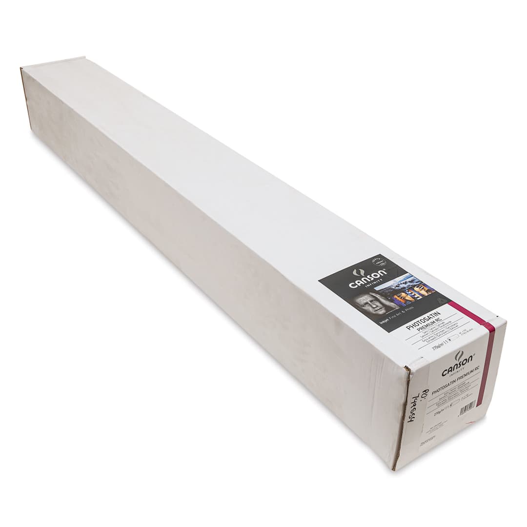 Open in modal - Canson Infinity PhotoSatin Art Paper - 44" x 100 ft, Premium Resin Coated, Roll
