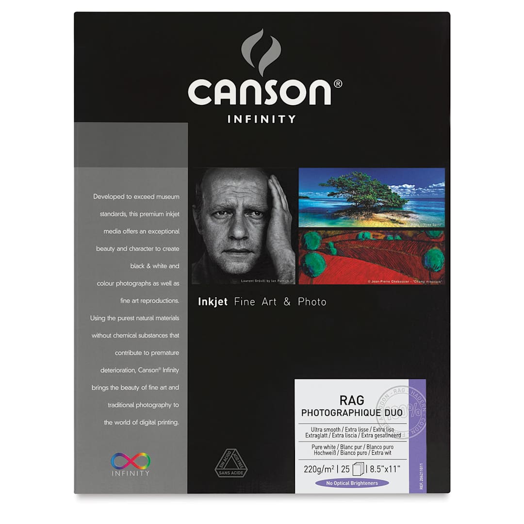 Open in modal - Canson Infinity Rag Photographique Duo - Front view of package
