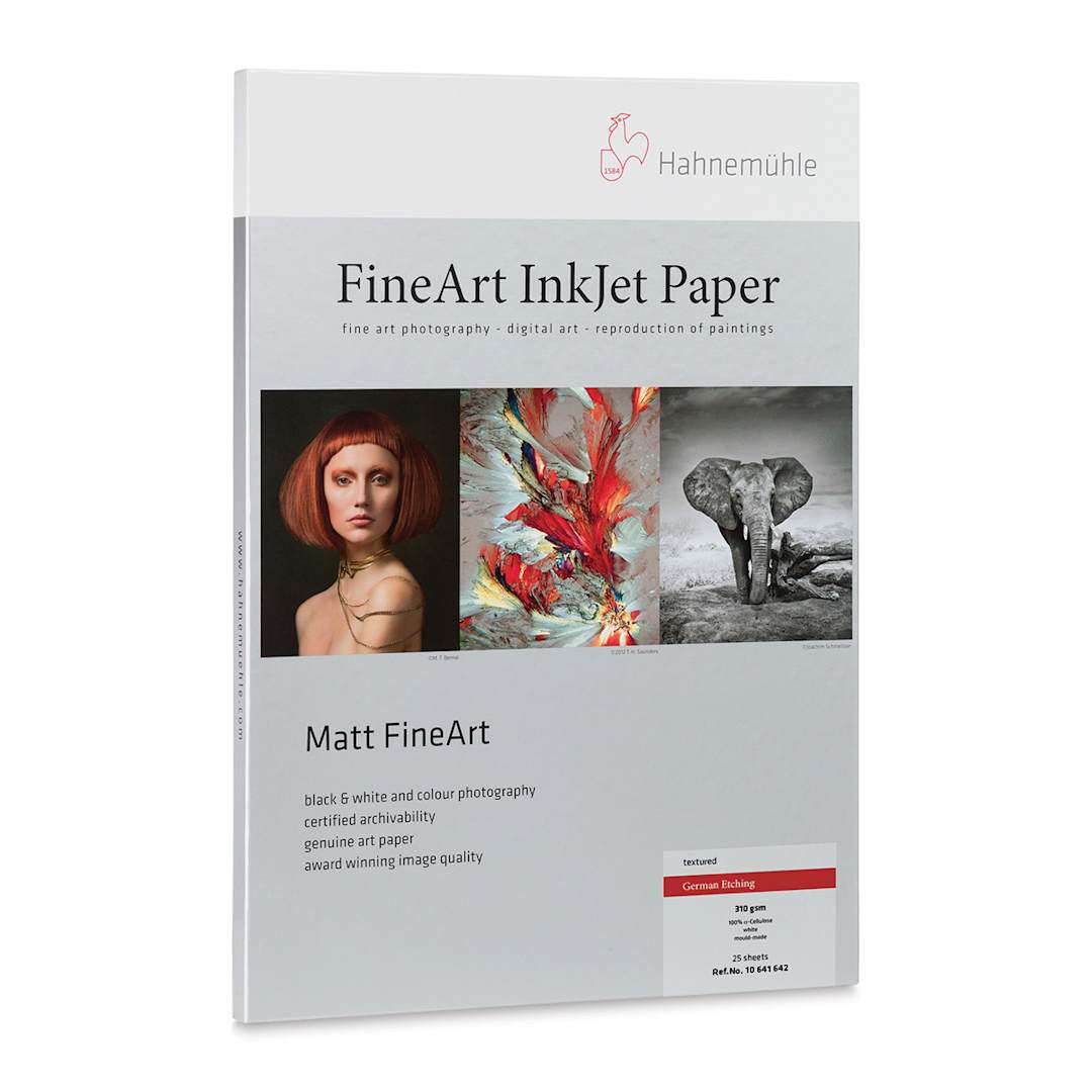 Open in modal - Hahnemuhle German Etching Inkjet Paper - 13" x 19", 25 Sheets, packaging