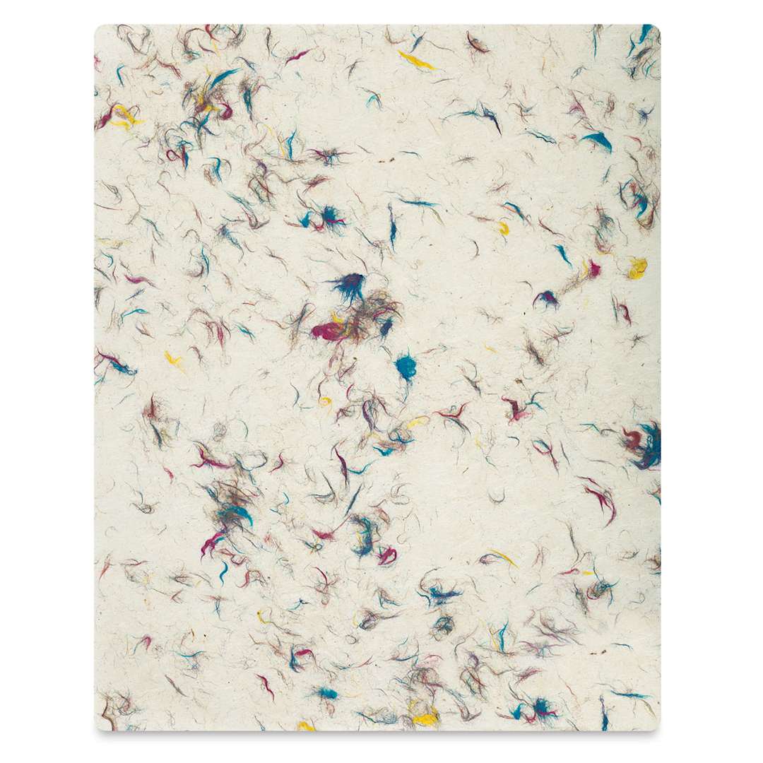 Open in modal - Fiesta Lokta Print Paper - Top view of Full sheet 
