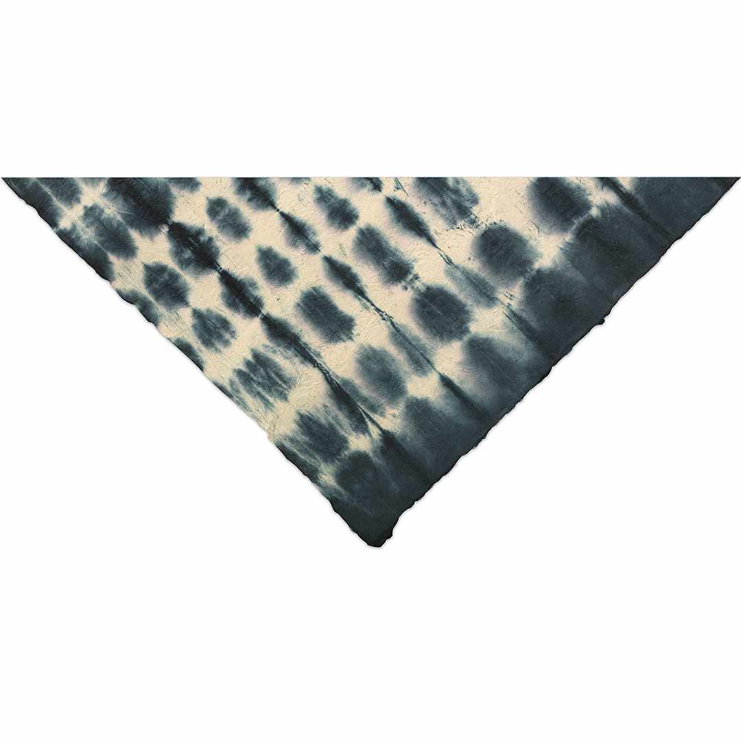 Open in modal - Lokta Paper - Shibori, Black, 20'' x 30''