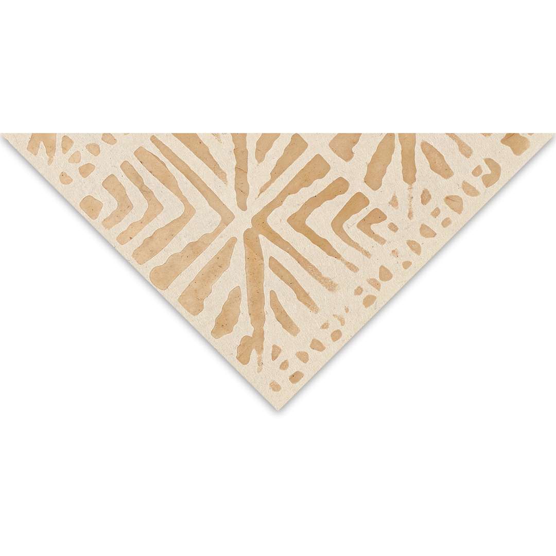 Open in modal -  Lokta Paper - Batik, Square, Cream, 20'' x 30''