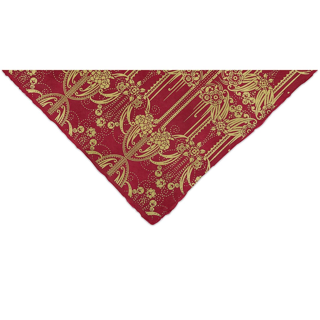 Open in modal - Lokta Paper - Glamour, Gold and Raspberry, 20'' x 30''