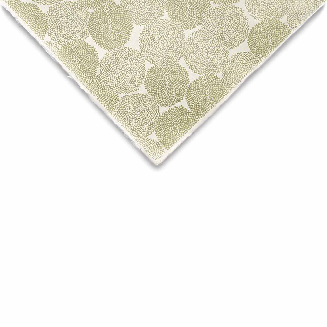 Open in modal - Lokta Paper - Mum, Gold and Cream, 20'' x 30''