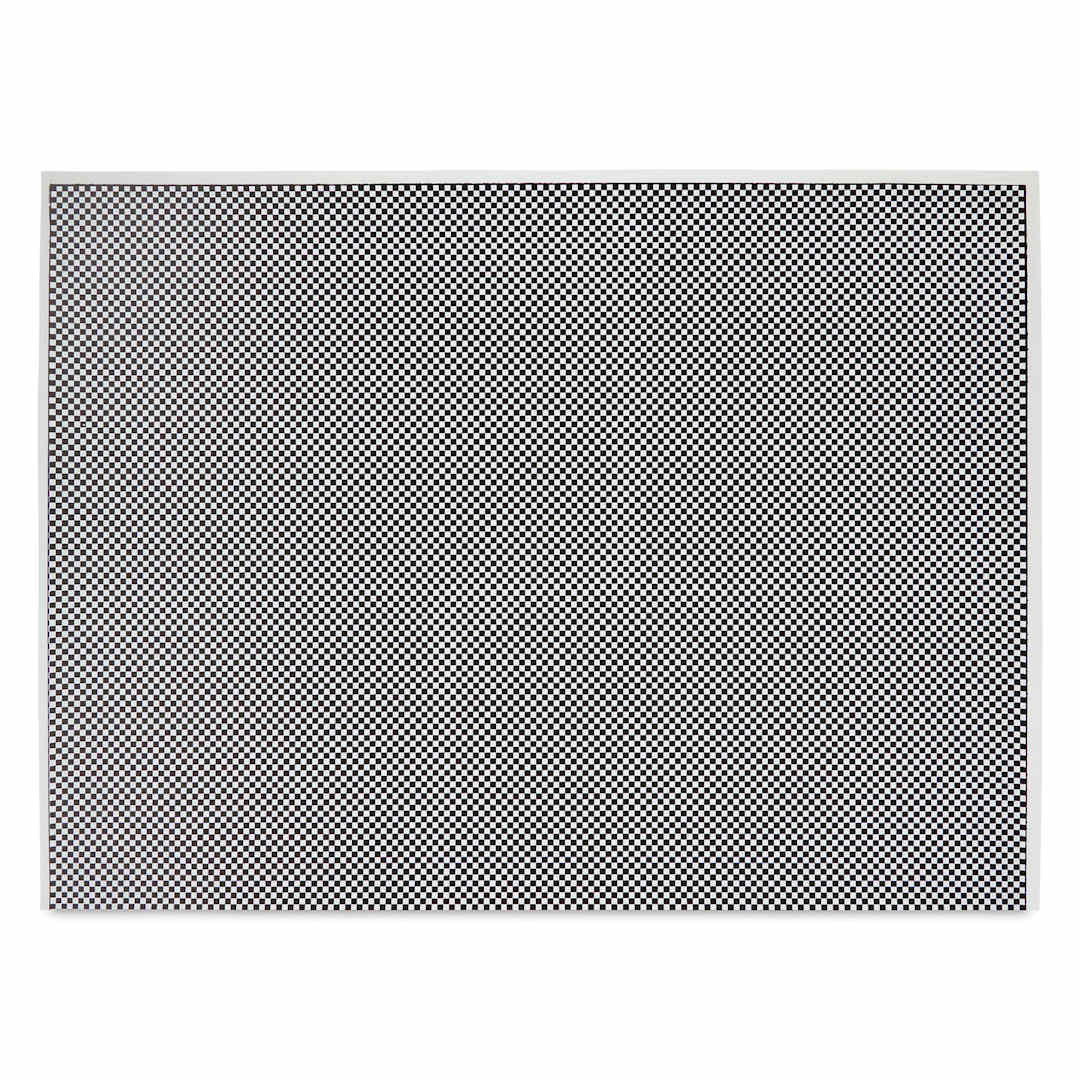 Open in modal - Aitoh Japanese Decorative Paper - Check, Black/White, 26" x 19-1/4"