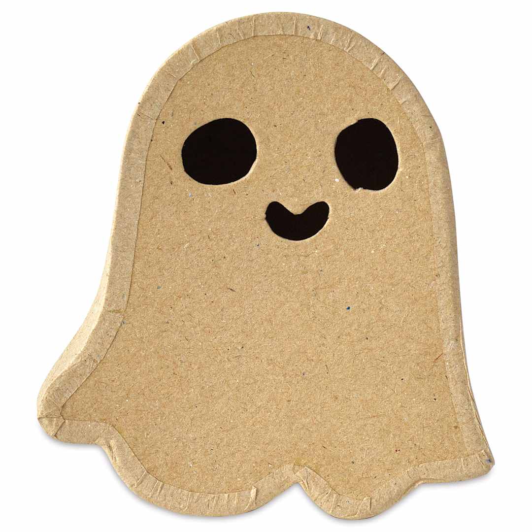 Open in modal - DecoPatch Paper Mache Box - Small Ghost