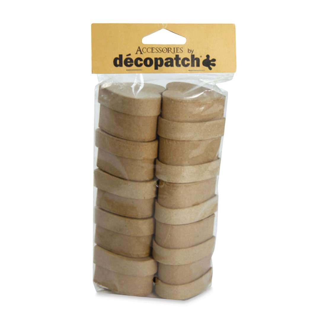 Open in modal - DecoPatch Paper Mache Boxes - Heart, Pkg of 10, 2" x 2" x 1"