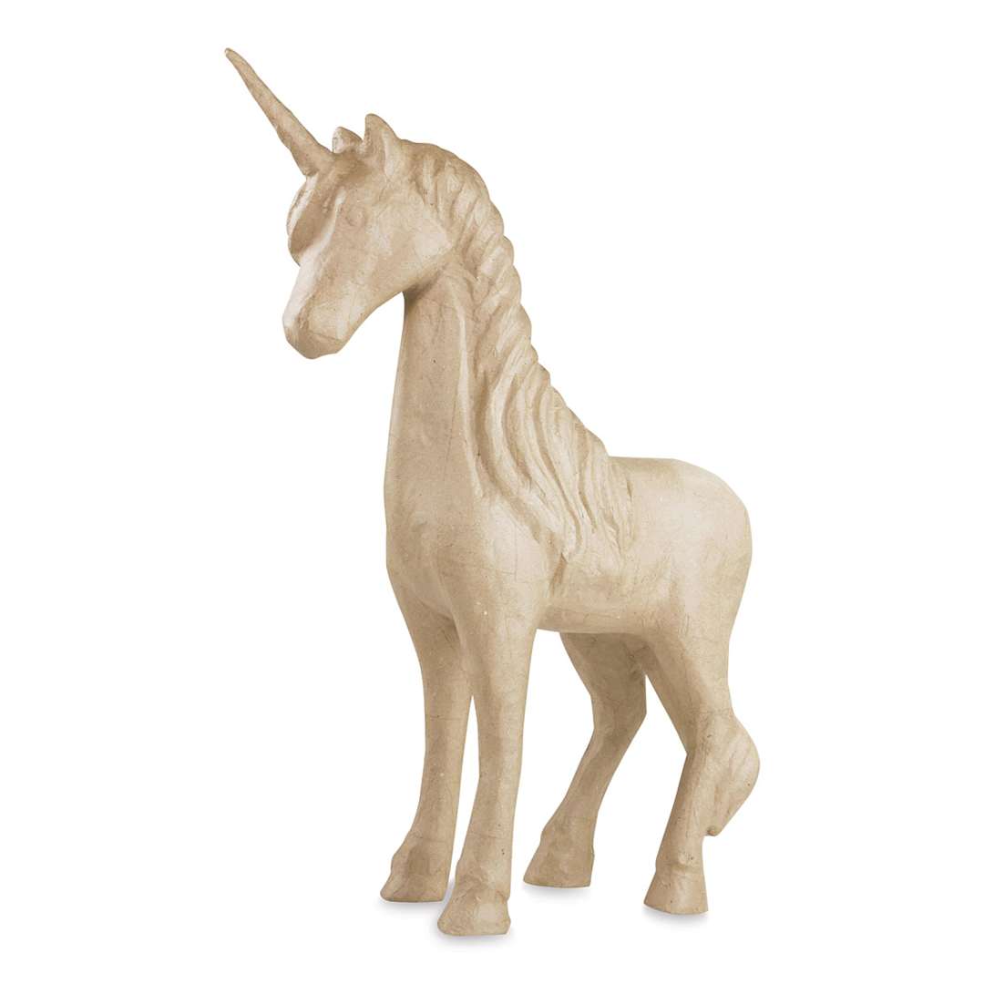Open in modal - DecoPatch Large Paper Mache Animal - Unicorn