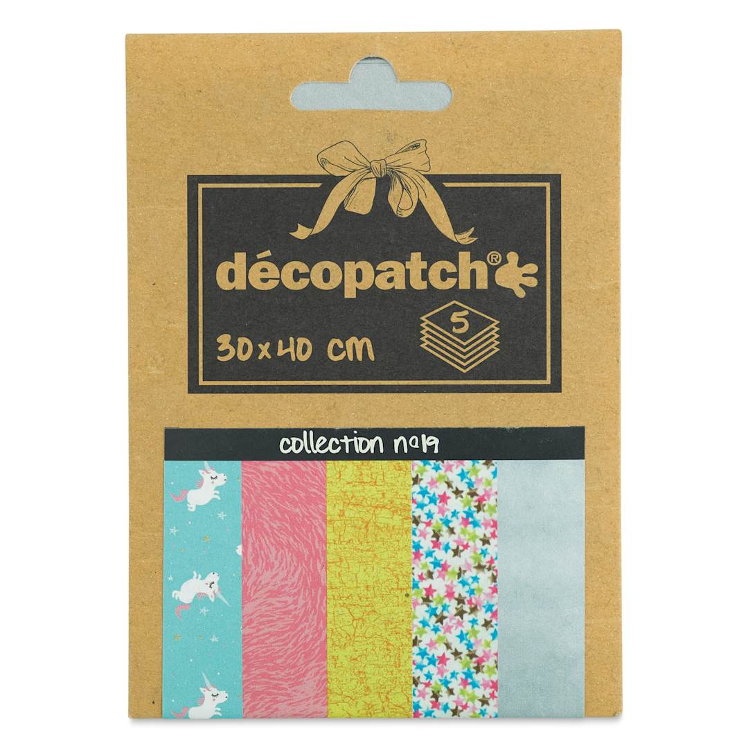 Open in modal - DecoPatch Paper Collections - N19, 12" x 15-3/4", front of the packaging