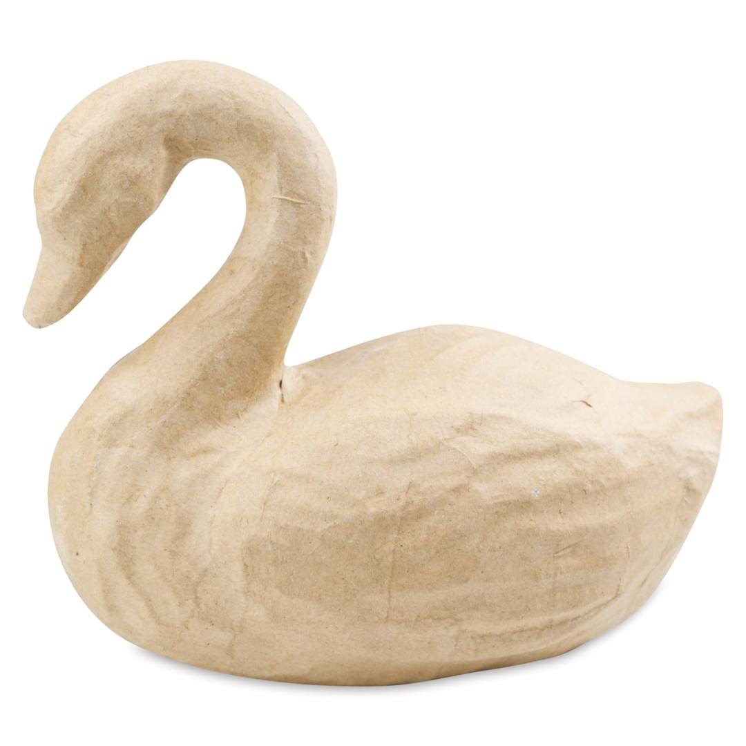 Open in modal - Decopatch Medium Paper Mache Animal - Swan