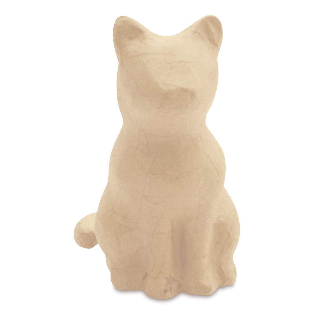 Open in modal - Decopatch Medium Paper Mache Animal - Cat