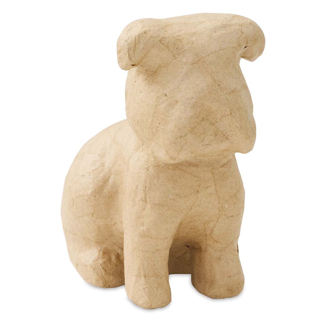 Open in modal - Decopatch Medium Paper Mache Animal - Dog