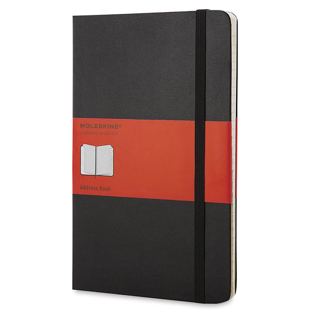 Open in modal - Moleskine Classic Notebook - Angled view of front of Address Book