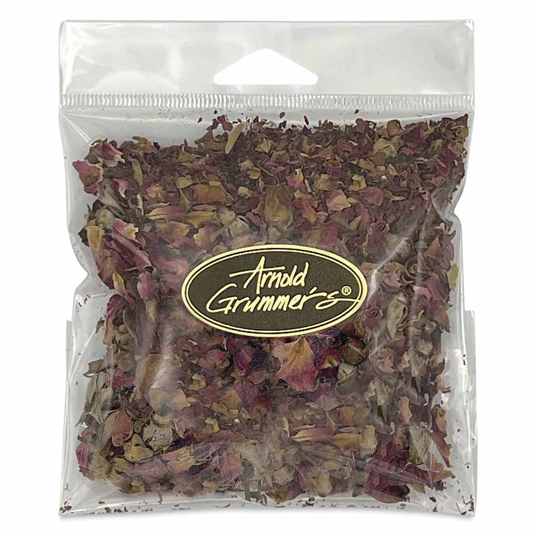 Open in modal - Arnold Grummer’s Botanical Paper Making Additives and Inclusions - Rosebuds, 0.5 oz, packaging
