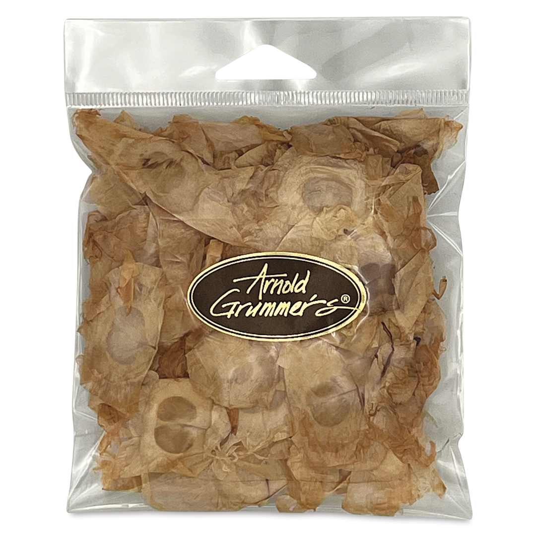 Open in modal - Arnold Grummer’s Botanical Paper Making Additives and Inclusions - Angel Wings, Peach, 0.5 oz, in packaging
