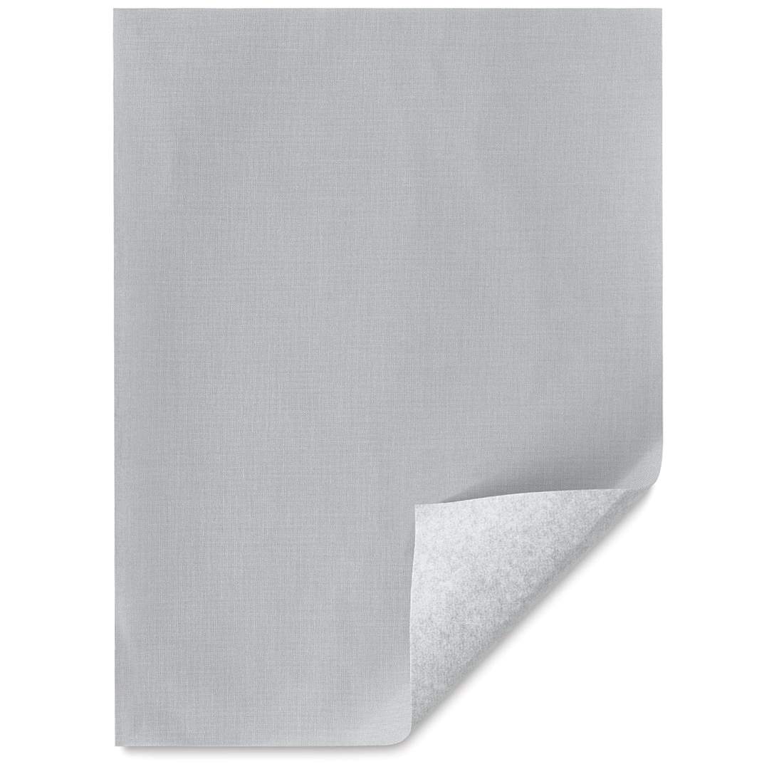 Open in modal - Lineco Book Cloth - 17" x 19", Light Gray, Rolled Sheet