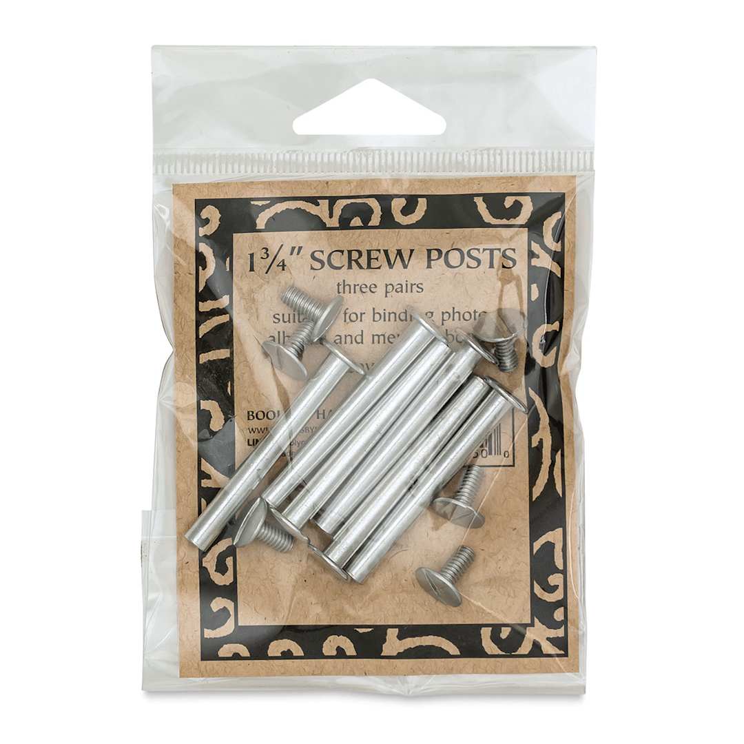 Open in modal - Lineco Screw Post Pack - 1-3/4", Pkg of 6