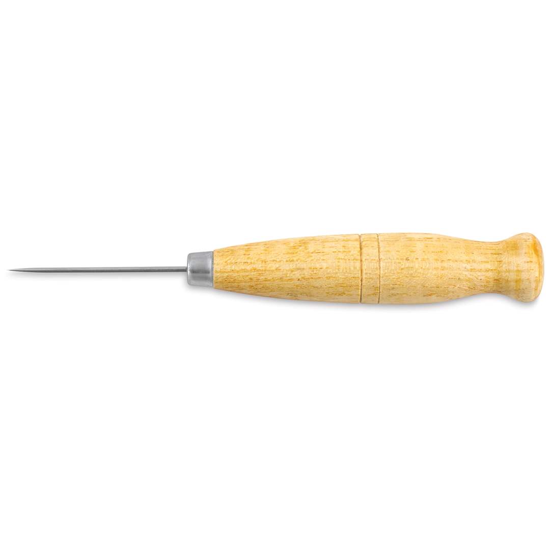 Open in modal -  Lineco Heavy Duty Light Wood Handle Awl 