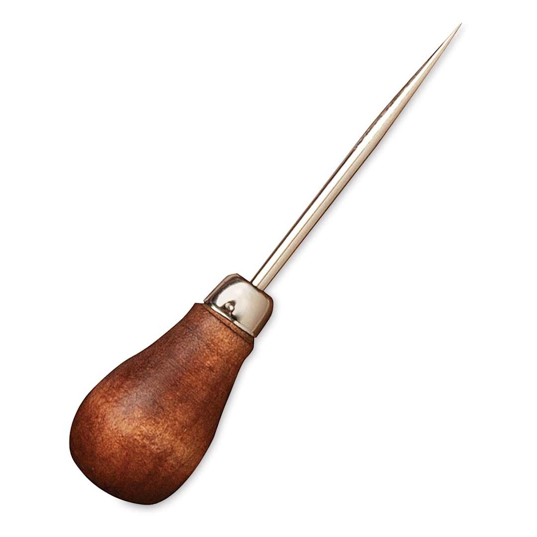 Open in modal - Lineco Heavy Duty Ball Handle Awl shown at angle