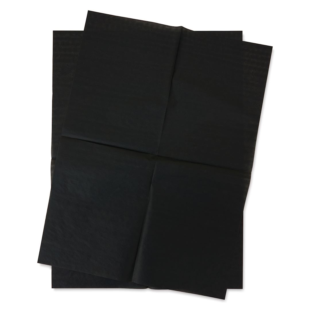 Open in modal - Mona Lisa Graphite Paper - Black, 9" x 12", Pkg of 2
