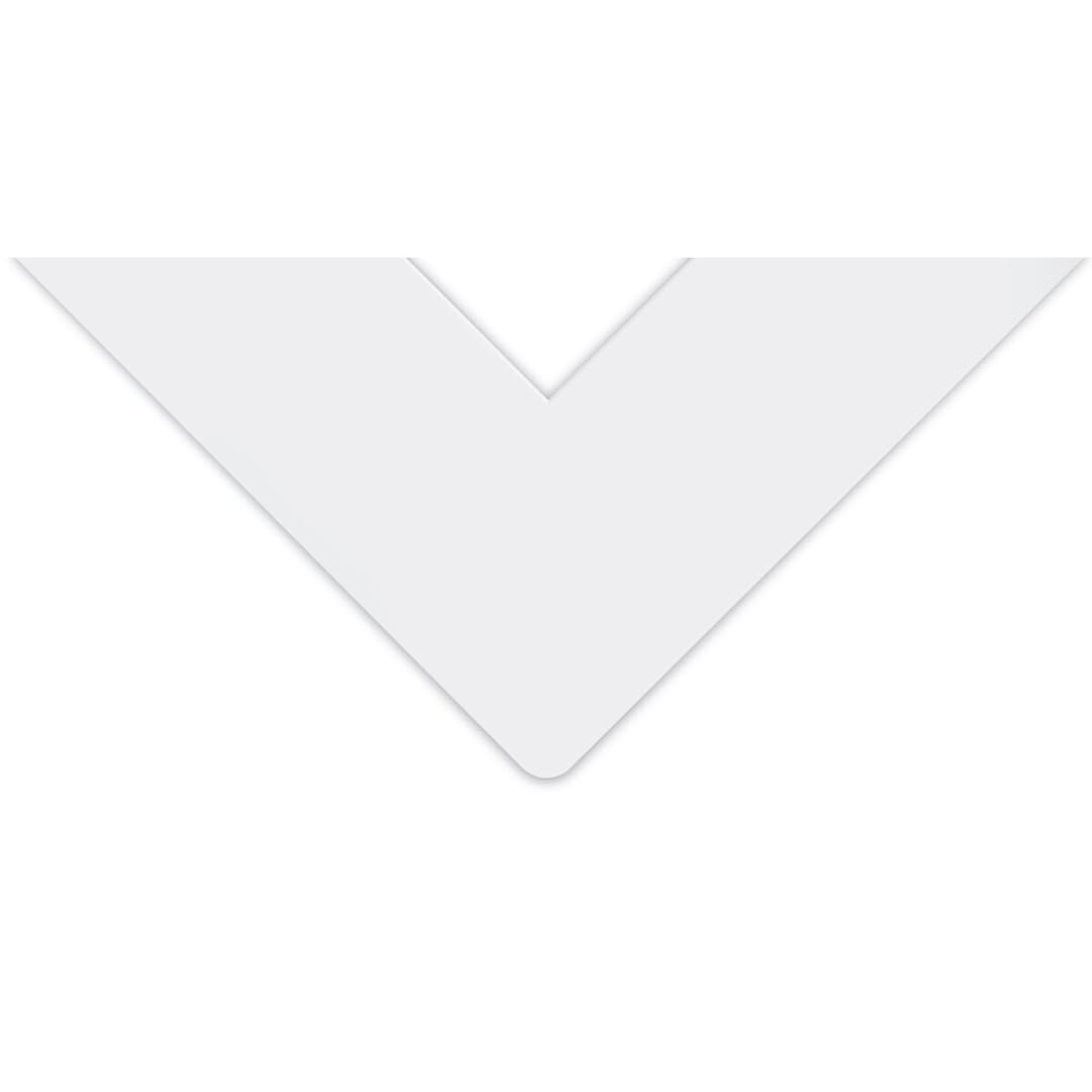 Open in modal - Bainbridge Artcare Essentials Matboard - Corner of Solid White color