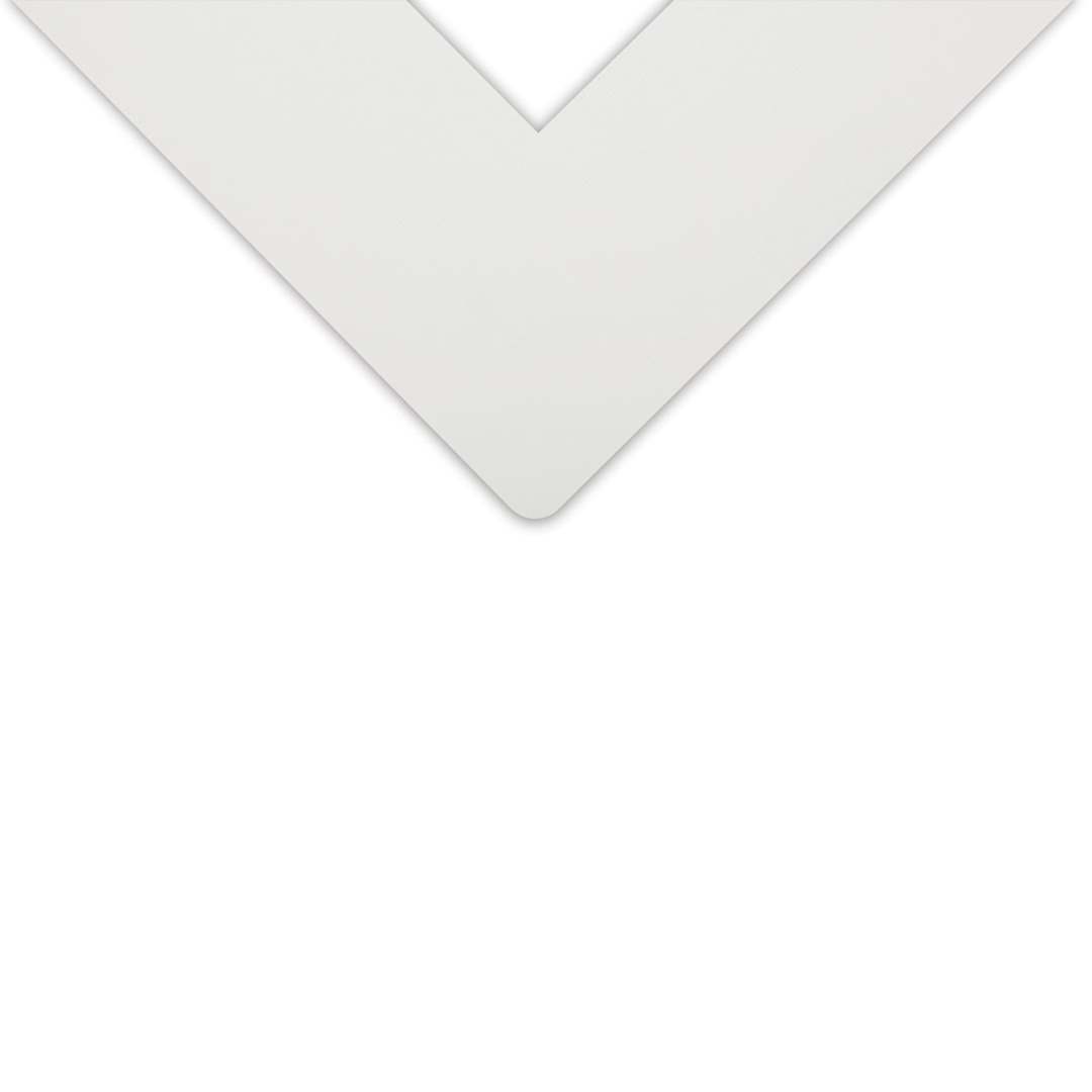 Open in modal - Crescent Berkeley Cream Core Matboard - 32" x 40", Porcelain