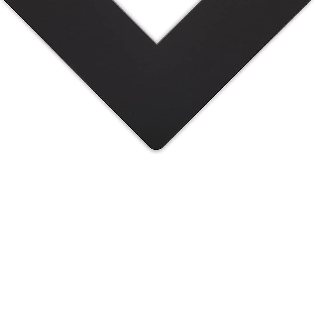 Open in modal - Bainbridge Artcare Essentials Matboards - 32" x 40", Solid Black