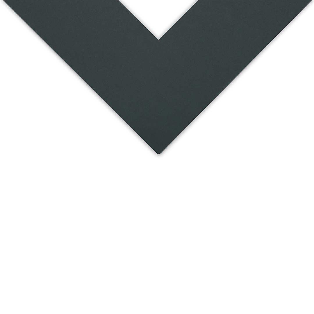 Open in modal - Decorative Cream Core Matboard - 32" x 40", Charcoal