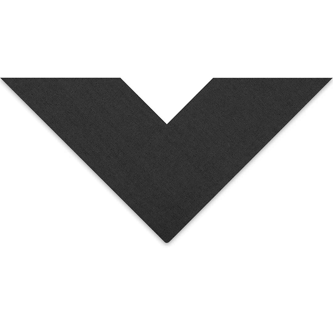 Open in modal - American Vintage Artcare Matboard - 32" x 40", Black Denim