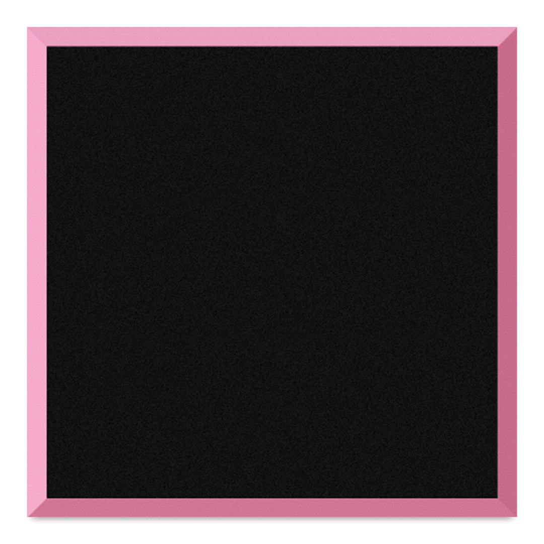 Open in modal - Crescent BriteCore Matboard - 32" x 40", Black on Pink