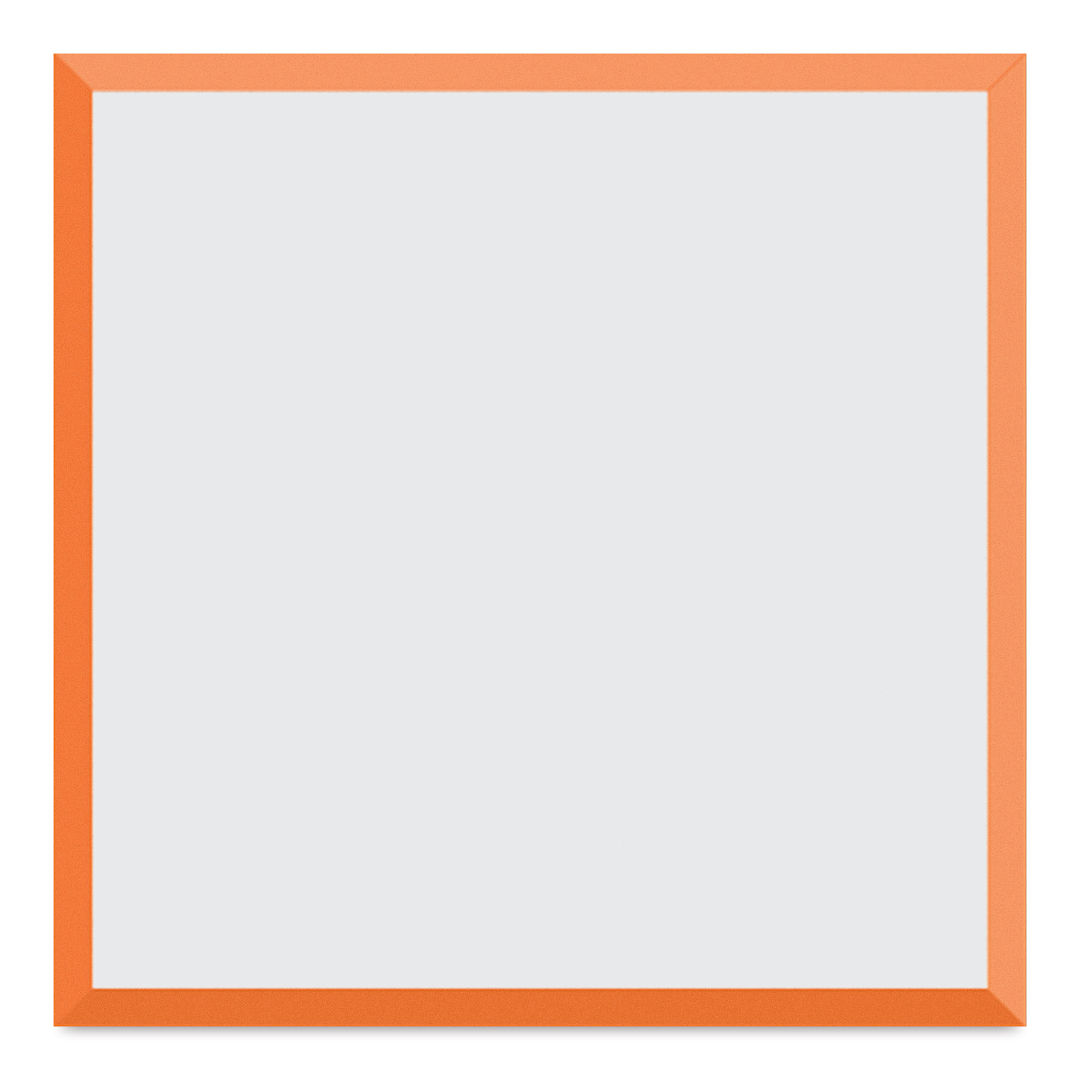 Open in modal - Crescent BriteCore Matboard - 32" x 40", White on Orange